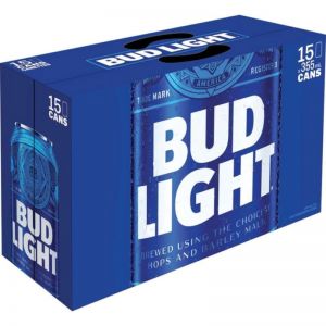 Bud Light 15 cans